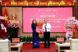 Quảng Ninh công bố quyết định về công tác cán bộ