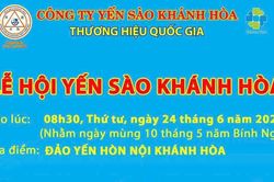 Yến sào Khánh Hòa tôn vinh ngành nghề gần 700 năm