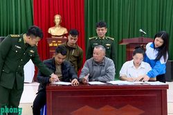Đồn Biên phòng cửa khẩu Hoành Mô: Đưa pháp luật đến từng thôn, bản biên giới