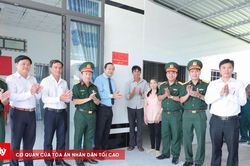 Tây Ninh khánh thành, bàn giao nhà Điểm dân cư biên giới