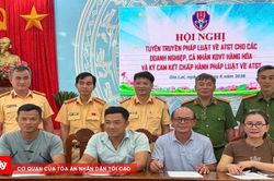 Gia Lai: 100 đơn vị vận tải ký cam kết an toàn giao thông