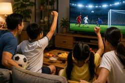Mùa World Cup, cả nhà bỗng sống theo lịch thi đấu