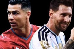 Phản ứng 'chẳng giống ai' của vợ Messi và Ronaldo khi chồng lập công World Cup