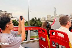 Từ ngày 4/7, Thành phố Hồ Chí Minh có thêm tuyến xe buýt du lịch 2 tầng