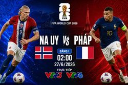 Đội hình dự kiến Na Uy và Pháp: Haaland so tài với Mbappe