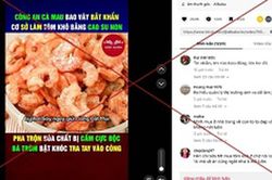 Sự thật về thông tin 'tôm khô làm bằng cao su non'