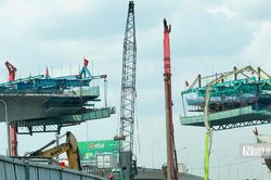 Nút giao thông phức tạp bậc nhất Vành đai 3 Tp.HCM vẫn chưa 'nối nhịp'