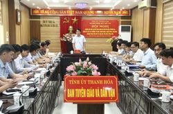 Thông qua dự thảo báo cáo kết quả giám sát đối với ban thường vụ đảng ủy 9 xã, phường