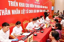 LẤY MẪU ADN T&Igrave;M DANH T&Iacute;NH LIỆT SĨ: Nhiệm vụ ch&iacute;nh trị đặc biệt