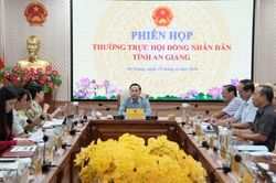 Thường trực HĐND tỉnh An Giang thống nhất kết quả thẩm tra nhiều ch&iacute;nh s&aacute;ch tr&igrave;nh kỳ họp chuy&ecirc;n đề