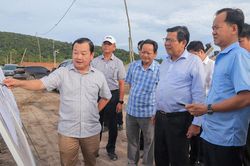 Ph&oacute; Chủ tịch UBND tỉnh Ng&ocirc; C&ocirc;ng Thức chỉ đạo gi&aacute;m s&aacute;t chặt tiến độ, chất lượng, mỹ quan 21 dự &aacute;n phục vụ Hội nghị APEC 2027