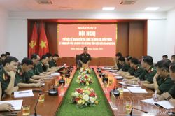 Qu&acirc;n khu 2 kiểm tra to&agrave;n diện Bộ CHQS tỉnh Điện Bi&ecirc;n v&agrave; Trung đo&agrave;n 82