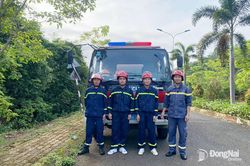 Đảm bảo an to&agrave;n PCCC v&agrave; CNCH lễ c&ocirc;ng bố xếp hạng di t&iacute;ch quốc gia đối với di t&iacute;ch lịch sử s&oacute;c Bom Bo