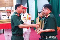 Bộ Chỉ huy Quân sự thành phố Đồng Nai tuyên dương các cá nhân có thành tích trong thực hiện nhiệm vụ và hội thi, hội thao