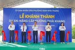 Phường Nam Nha Trang ho&agrave;n th&agrave;nh n&acirc;ng cấp đường Th&aacute;i Khang trị gi&aacute; gần 2 tỷ đồng