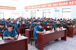 X&atilde; Vạn Thắng khai mạc huấn luyện d&acirc;n qu&acirc;n năm thứ nhất, đợt 3 năm 2026