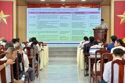 Bồi dưỡng năng lực quản lý kinh tế tập thể cho cán bộ, hội viên nông dân xã Nam Cam Ranh