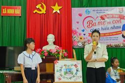 Xã Ninh Hải tổ chức Hội thi 'Ba mẹ cùng con hiểu nhau'