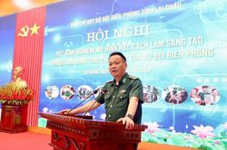 Hội nghị rút kinh nghiệm mô hình hay, cách làm sáng tạo trong ứng dụng chuyển đổi số của Bộ đội biên phòng