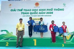 Lạng Sơn đoạt 16 huy chương tại môn bơi Giải Thể thao học sinh phổ thông toàn quốc năm 2026