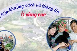 Thu hẹp khoảng cách về thông tin ở vùng cao