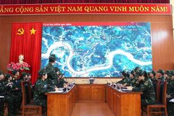 Diễn tập phòng thủ dân sự, ứng phó lũ ống, lũ quét, sạt lở đất xã Phúc Khánh năm 2026