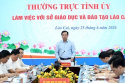 Bí thư Tỉnh ủy Dương Quốc Huy: Chăm lo, xây dựng đội ngũ nhà giáo và cán bộ quản lý giáo dục đủ về số lượng, mạnh về chất lượng