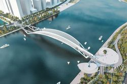 Cầu đi bộ nghìn tỷ qua sông Sài Gòn: Biểu tượng kiến trúc mới tại TP.HCM