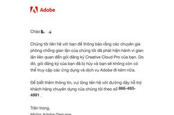 Adobe quét bản quyền diện rộng: Giải mã lý do nhiều tài khoản chính chủ bị khóa
