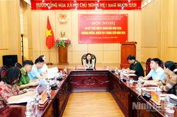 Hội nghị trực tuyến toàn quốc sơ kết 6 tháng đầu năm về công tác tìm kiếm, quy tập và xác định danh tính hài cốt liệt sĩ