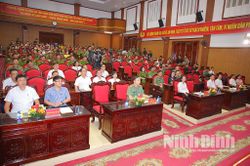 S&ocirc;i nổi Hội thi Lực lượng tham gia bảo vệ ANTT ở cơ sở giỏi tỉnh Ninh B&igrave;nh năm 2026