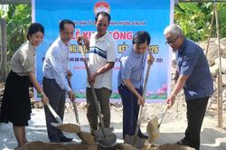 Xây nhà 'Đại đoàn kết' cho hộ đặc biệt khó khăn tại Kim Trà
