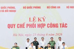 Chủ tịch Quốc hội Trần Thanh Mẫn dự Lễ ký Quy chế phối hợp giữa Ủy ban Quốc phòng, An ninh và Đối ngoại với 3 Bộ