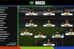 Brazil thắng đậm Scotland 3-0, Vinicius tỏa s&aacute;ng đưa Selecao nhất bảng