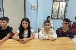 Tạm giữ nhóm thanh niên đập phá ô tô vì mâu thuẫn khi tham gia giao thông