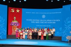 Tuy&ecirc;n dương 126 gia đ&igrave;nh văn h&oacute;a ti&ecirc;u biểu của Thủ đ&ocirc;