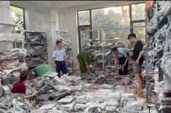 Ph&aacute;t hiện hơn 2.500 sản phẩm quần &aacute;o giả mạo thương hiệu tại H&agrave; Nội