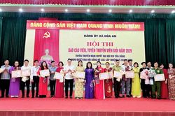 Sức lan tỏa từ Hội thi b&aacute;o c&aacute;o vi&ecirc;n, tuy&ecirc;n truyền vi&ecirc;n giỏi ở cơ sở