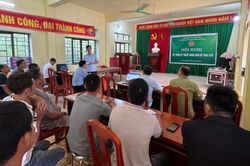 Tập huấn kỹ thuật chăn nuôi dê sinh sản tại xã Sơn Lộ
