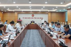 Họp rà soát công tác chuẩn bị vận hành 11 trường nội trú liên cấp tại các xã biên giới