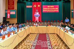 Giao nhiệm vụ diễn tập tác chiến xã, phường trong khu vực phòng thủ