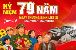 Thực hiện tốt các hoạt động kỷ niệm 79 năm Ngày Thương binh - Liệt sỹ