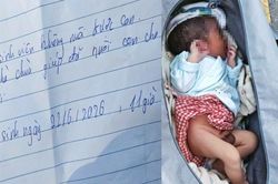 Bé sơ sinh bị bỏ lại ở chùa cùng lời nhắn đặc biệt từ người mẹ là sinh viên