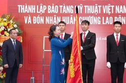 Bảo tàng Mỹ thuật Việt Nam đón nhận Huân chương Lao động hạng Ba nhân kỷ niệm 60 năm thành lập
