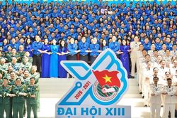 Sáng nay, khai mạc phiên trọng thể Đại hội Đoàn toàn quốc lần thứ XIII
