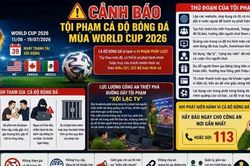 Nhận diện h&agrave;nh vi vi phạm li&ecirc;n quan đến c&aacute; độ b&oacute;ng đ&aacute; m&ugrave;a World Cup 2026