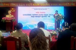 Hoàng Liệt: Thảo luận nâng cao chất lượng giáo dục qua mô hình tích hợp quốc tế