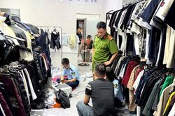 Kiểm tra đột xuất, phát hiện cửa hàng bán nhiều sản phẩm giả mạo thương hiệu nổi tiếng