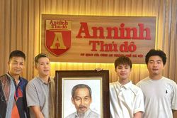 Nam sinh Nguyễn Văn Cường và đam mê vẽ chân dung Chủ tịch Hồ Chí Minh từ tên gọi, bí danh và bút danh của Người