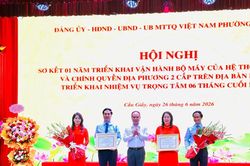 Xây dựng nền hành chính tinh gọn, hiệu lực, hiệu quả và sát với nhân dân